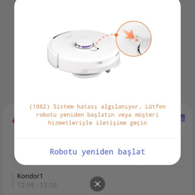 Narwal Freo Z10 Ultra Robot Süpürge Sürekli 1082 Ve 1019 Hata Veriyor