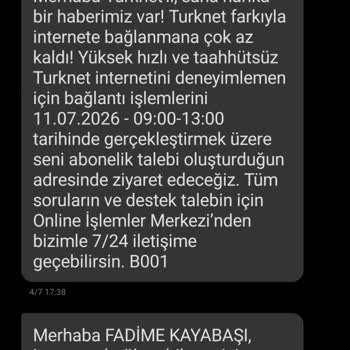 TurkNet Randevuları Sürekli Erteleniyor, İnternetsiz Kaldık