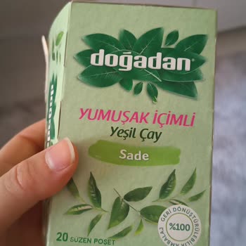 Ambalajda Yeşil Çay Yazısı, İçerik Kayısılı Çay