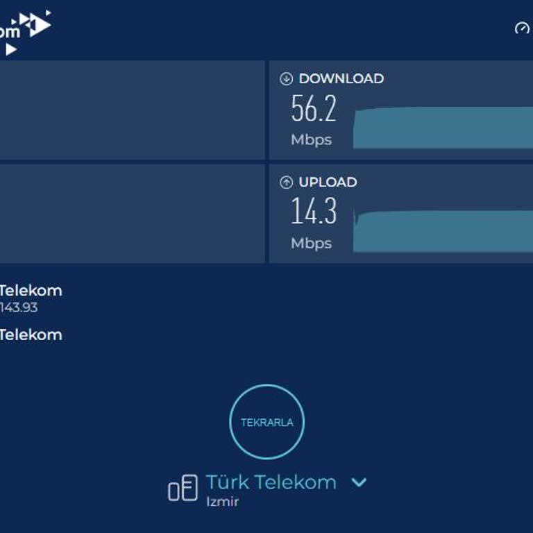 Yalın 75 Mbps Sözleşme Hızı Sağlanmıyor Ve Sık Kesintiler
