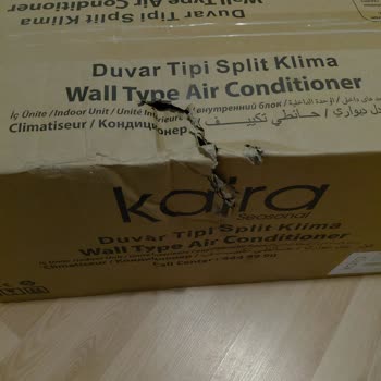 Kusurlu Split Klimada Çatlak Su Yatağı Ve Küf Kokusu, Parça Değişimi Gecikmesi