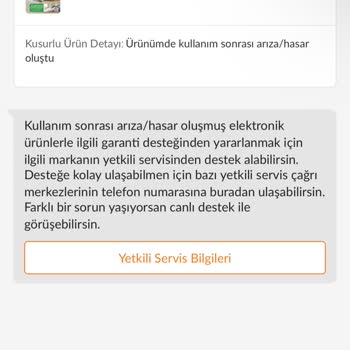 İade Süreci Uzuyor Yetkili Servis Ürünü Geri Göndermiyor