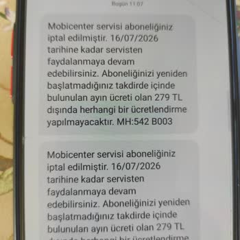 Babamın İzinsiz Aboneliği Ve 279 TL Ücret İadesi Talebi