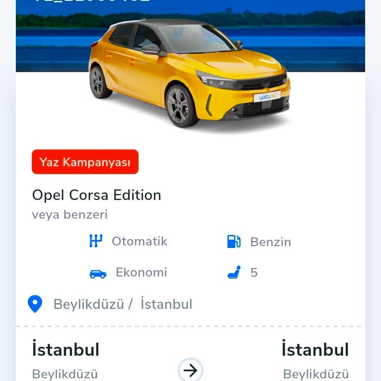 Araç Yok, Rezervasyon İptal Edildi Ve 3.750 TL Kredi Kartı İadesi Gecikiyor