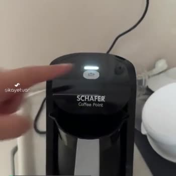 Schafer Kahve Makinem Kahveyi Yapmıyor