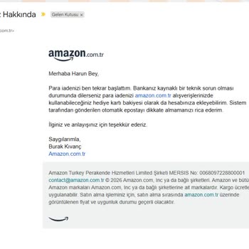 Amazon Ödeme İadesi Yapmadı, Tüketici Hakem Heyeti Kararına Uymuyor