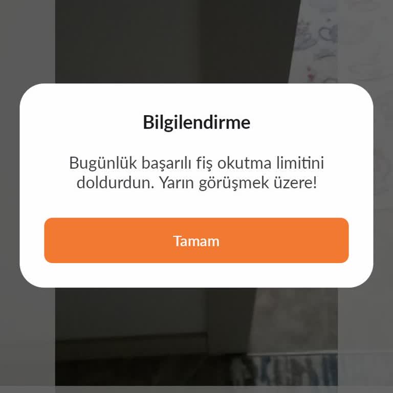 Hayat Pay'de Fiş Yükleme Limitinin Gerçekleşmemesi Ve ParaPuan Kaybı