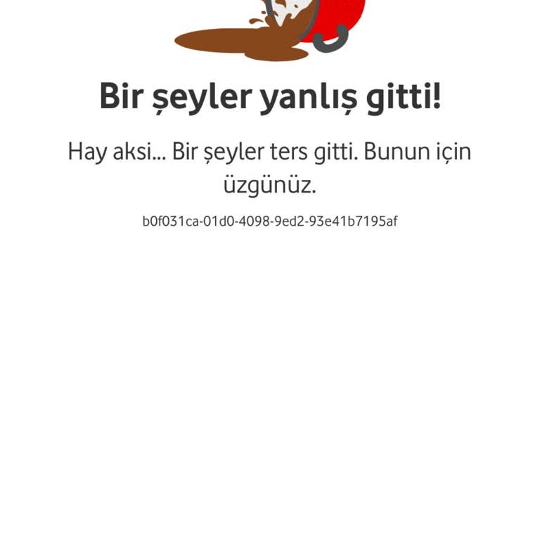 Vodafone Çark Günü Özelliği Sürekli Teknik Hata Veriyor