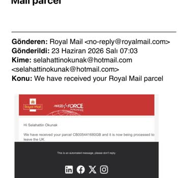 Bildirim Almadan Paketin Geri Gönderilmesi Ve Çifte Ücret İtirazı