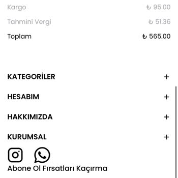 Modamu Giyim'den Siparişimin Kargoya Verilmemesi Ve İade Talebi