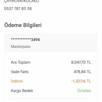 Koçtaş Siparişim Teslim Edilmedi Ve Sistem Yanlış Gösteriyor