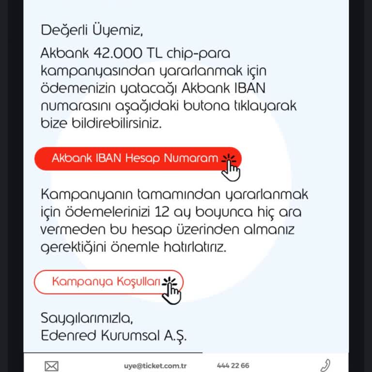 42.000 TL Chip-Paranın Yüklenmemesi Ve Havale/EFT Ücretlerinin İadesi