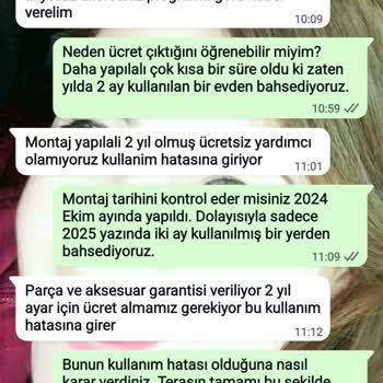 Garanti Süresi İçinde Kayar Cam Balkon Arızası İçin Ücretsiz Servis Talebi Reddedildi
