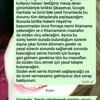 Garanti Süresi İçinde Kayar Cam Balkon Arızası İçin Ücretsiz Servis Talebi Reddedildi