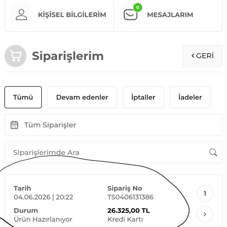 Teslim Edilmemiş Masa Siparişi Ve İletişimsizlik Şikayeti