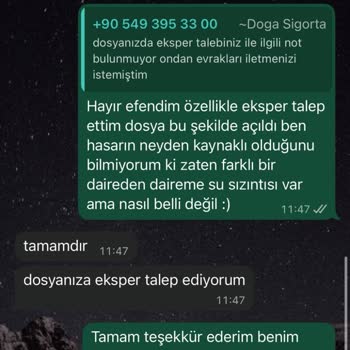 Yanlış Eksper Ataması Ve İletişimsizlik Nedeniyle Su Hasarı Çözülmedi