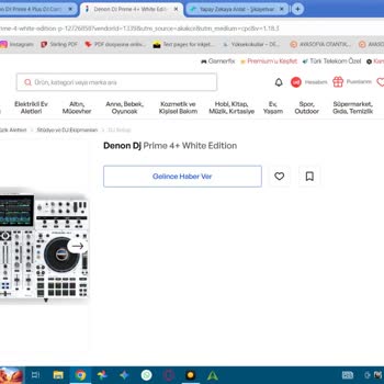 Denon Prime 4+ Ürün Fiyatı Aniden Artıp Sepetimden Kaldırıldı