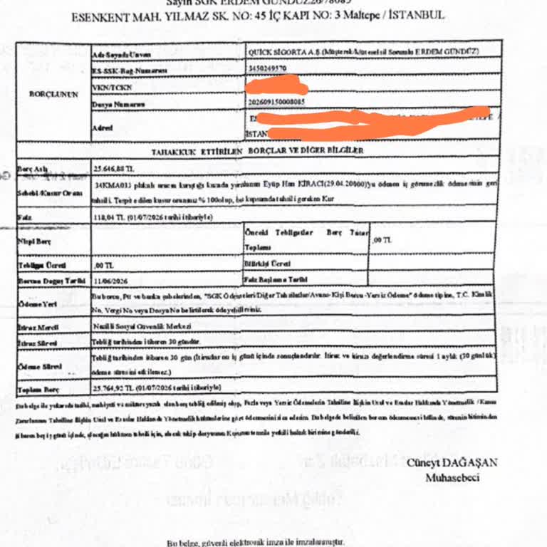 Quick Sigorta'dan İşgöremezlik Ödemesinin Aktarımında Gecikme Ve İletişimsizlik