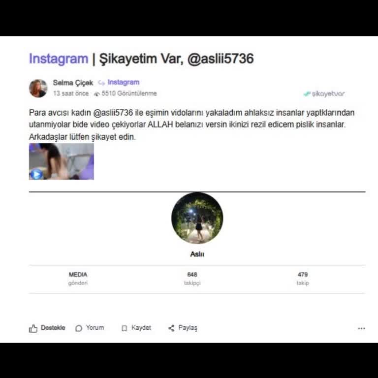 Instagram'da Kişilik Hakları İhlali Yapan İftira Paylaşımının Kaldırılması