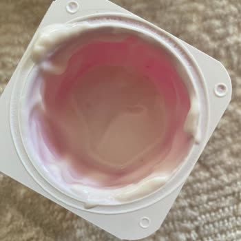 Orman Meyveli Danone Ürünün İçinde Siyah Yabancı Parçalar Tespit Edildi
