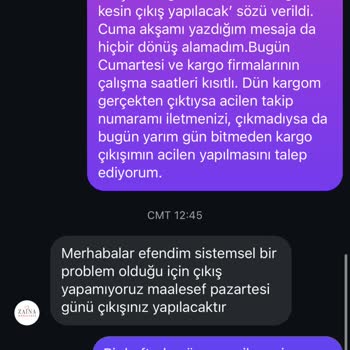 Kargoya Verilmeyen Lume Çiçekli Elbise Ve Sürekli Oyalama