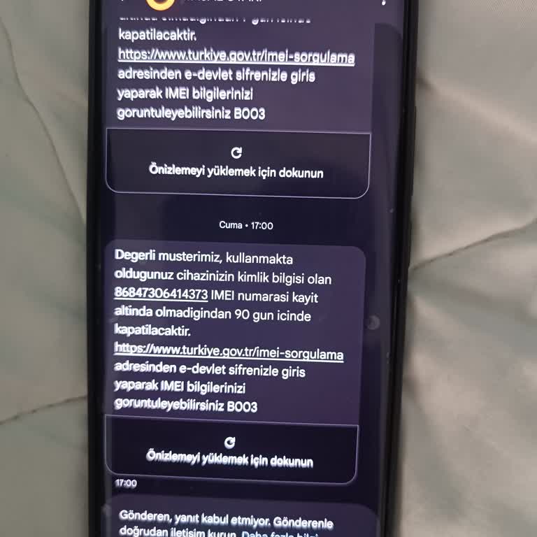 IMEI Blokeli Xiaomi Redmi 13 Telefonu İçin Cihaz Değişimi Talebi