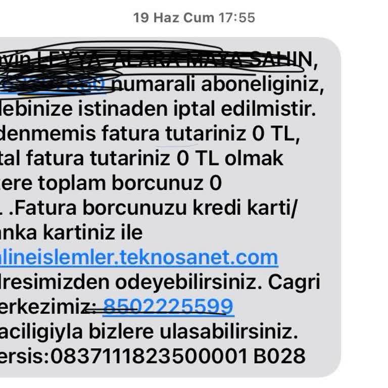 Onaysız Abonelik İptali Ve Taşıma Nedeniyle İnternetsiz Kalan Müşteri