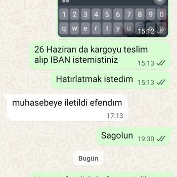 İade Ücreti 1500 TL Geri Ödenmediği İçin Mağduriyet
