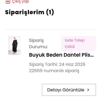 İade Ücreti 1500 TL Geri Ödenmediği İçin Mağduriyet