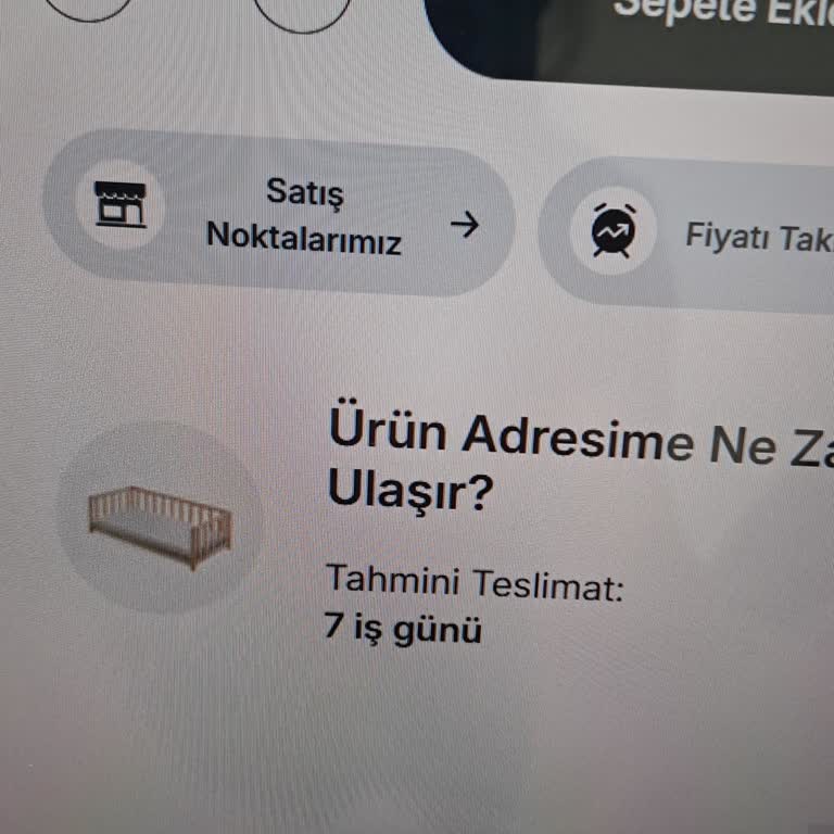 7 İş Gününde Teslim Edilmesi Sözlenen Yatak Seti Uzun Süre Gecikiyor Ve Bilgi Çelişkileri
