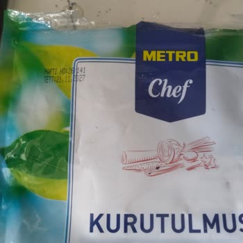 Metro Chef Kurutulmuş Domateslerde Bozulmuş Ürün Ve İade Talebi
