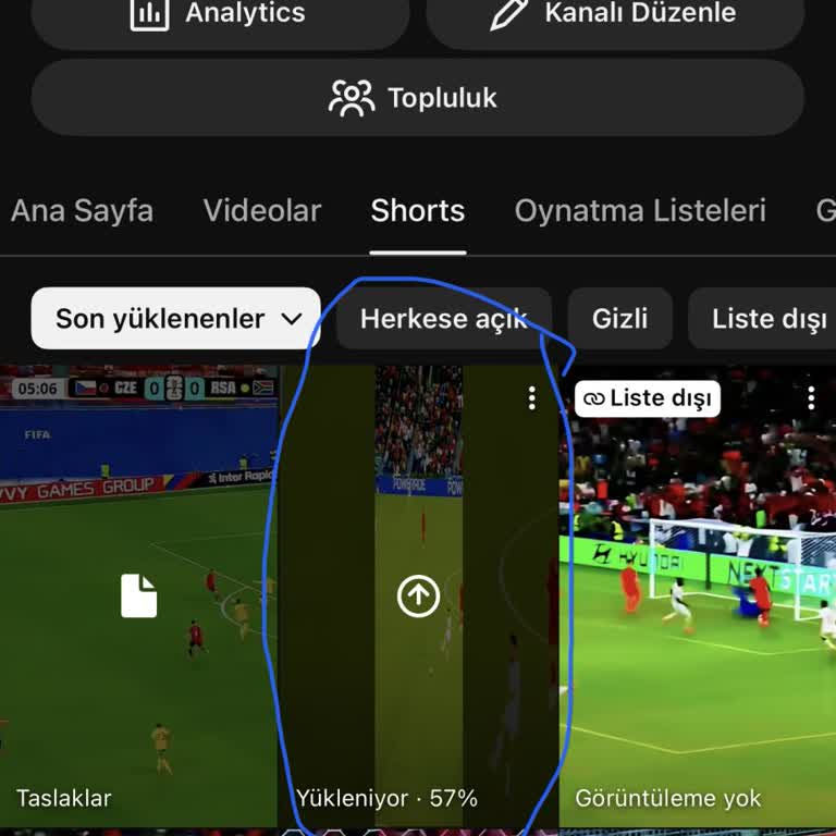 Youtube.com Shorts Yükleme Süresindeki Uzun Gecikme Sorunu