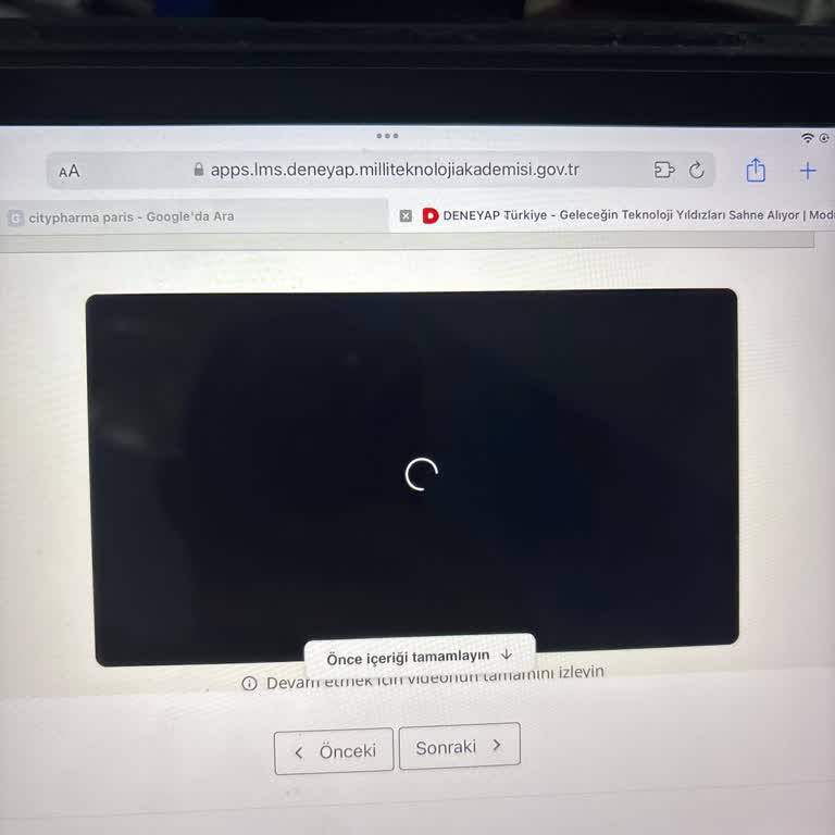 Deneyap Atölyeleri Video Anlatım Derslerinde Ciddi Erişim Sorunu Yaşıyorum