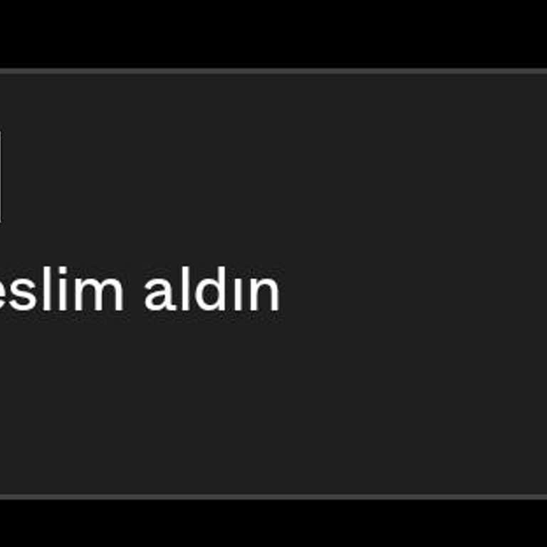 Teslim Edildi Görünen Siparişim Kapıya Ulaşmadı Ve Müşteri Hizmetinden Cevap Gelmedi