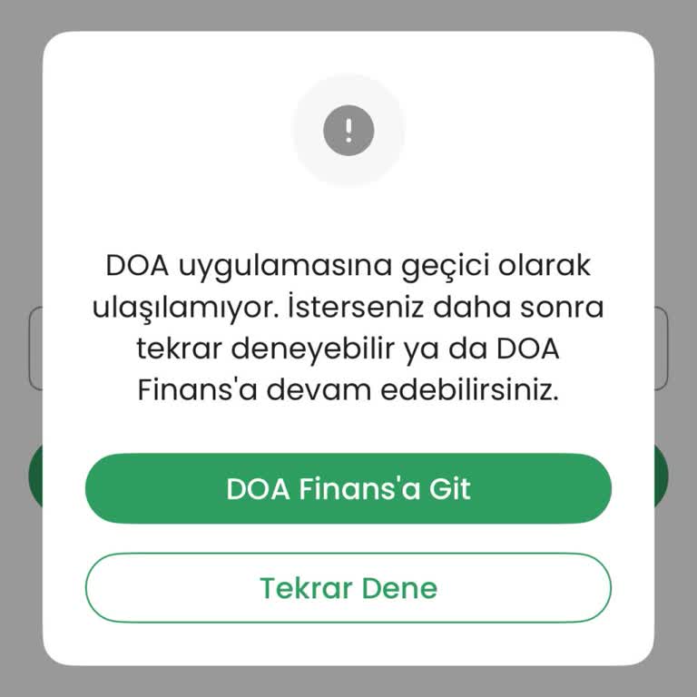 Doa Uygulamasına Giriş Sorunu Ve Cevapsız Destek Talebi