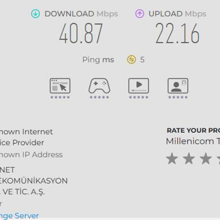 100 Mbps Paketimde Sürekli 40 Mbps Hızıyla Çözüm Bekliyorum