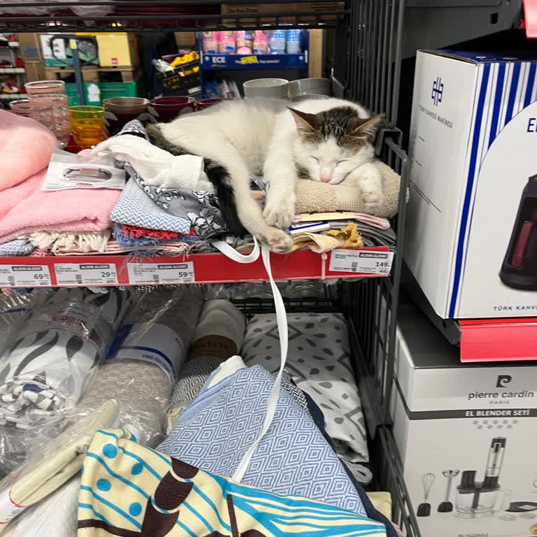A101 Mağazasında Görülen Kedi Hijyen Sorunu