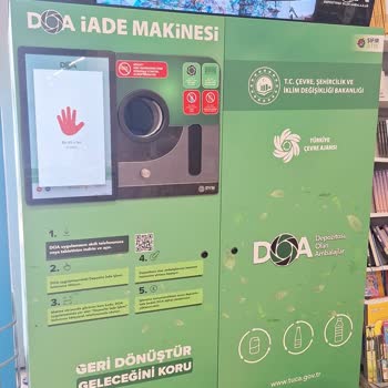 Migros Mezitli GMK Bulvarı Depozito İade Makinesi Sürekli Arızalı