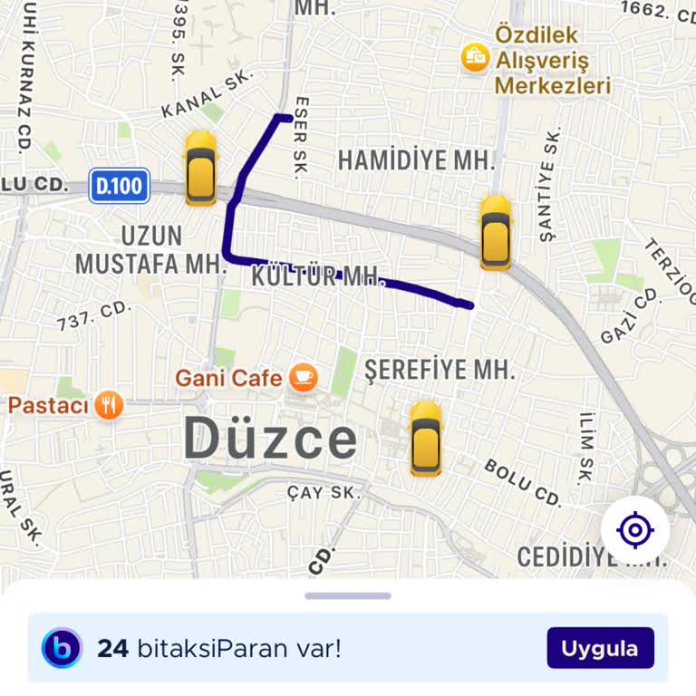 BiTaksi Yanlış Konum Ve Keyfi Rota Nedeniyle Aşırı Ücret İadesi Talebi