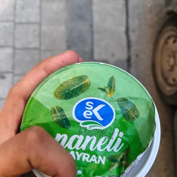 A101 Çatalca Şubesinde Satılan Tarihi Geçmiş Ve Tortulu Sek Naneli Ayran