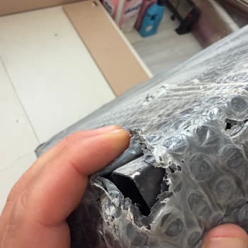 25 Gün Bekleyip Hasarlı Bahçe Mobilyası Aldım Ve Kargo Umursamazlığıyla Karşılaştım