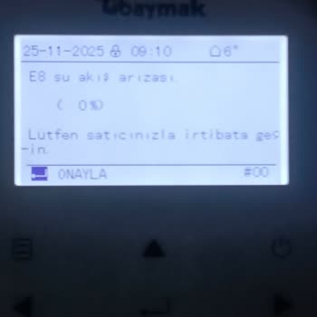 Baymak Isı Pompası E8 Su Akışı Arızası Ve Tekrarlanan Servis Sorunları