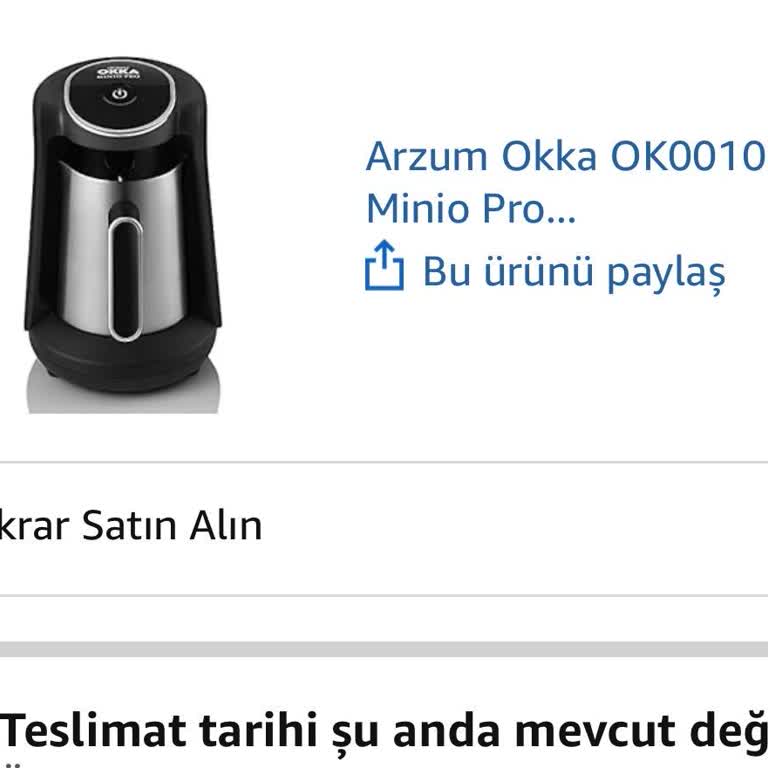 Teslim Edilmeyen Kahve Makinesi İçin İptal Ve Tam İade Talebi
