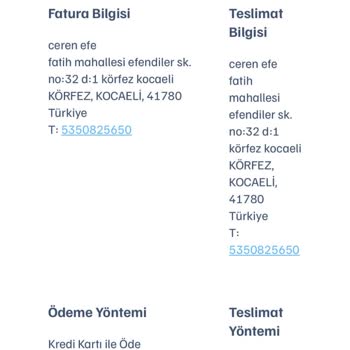 Stok Yok Göstermeli Bildirimsiz Sipariş İptali Ve Geri Ödeme Talebi
