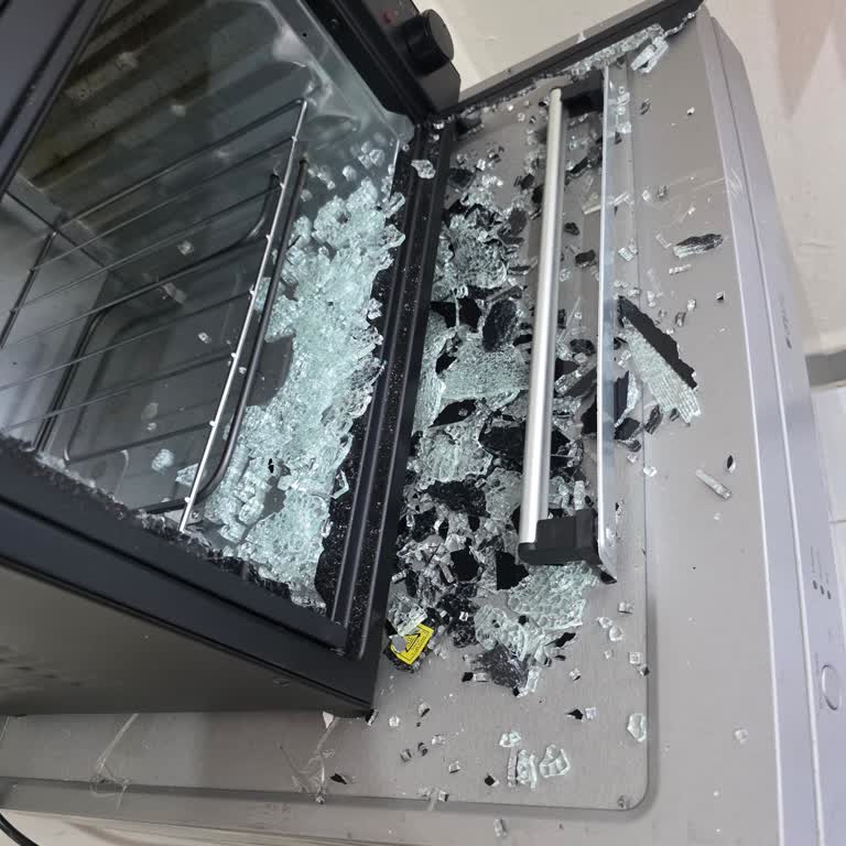 Camı Patlayan Fırın Ve Saygısız Servis Yaklaşımı