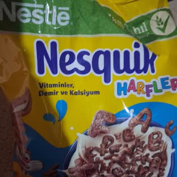 Nestlé Nesquik Paketi Yağ Ve Rutubet Kokusu İle Bozulmuş