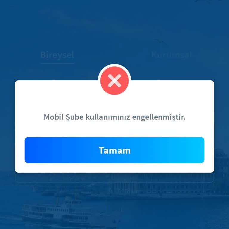 BDDK Takip Dosyası Nedeniyle Mobil Ve İnternet Bankacılığına Erişim Engellendi
