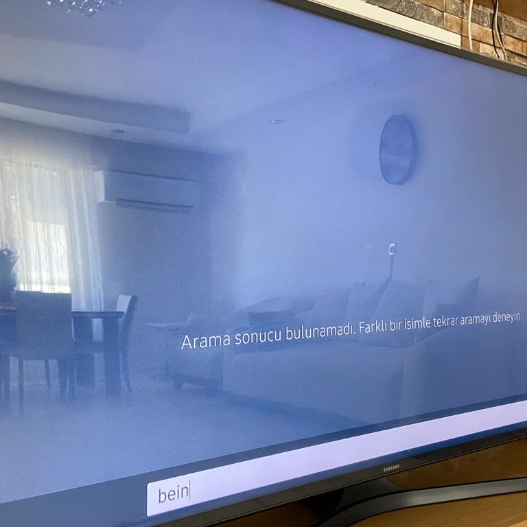 UE50KU7000 Model Smart Hub'da BeIN Connect Uygulamasının Aniden Kaldırılması