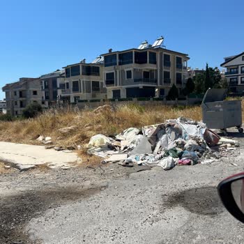 Beşparmak Caddesi’nde Biriken Çöpler Hızlıca Temizlenmeli Ve Tekrarlanmamalı