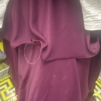 İlk Kullanımda Dikişleri Açılan Abiye İçin İade Talebi